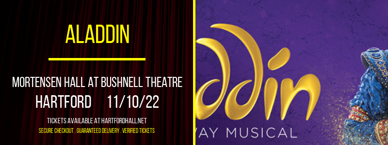 Aladdin at William H. Mortensen Hall tickets Aladdin at William H. Mortensen Hall