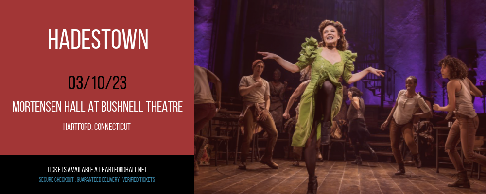 Hadestown at William H. Mortensen Hall tickets Hadestown at William H. Mortensen Hall