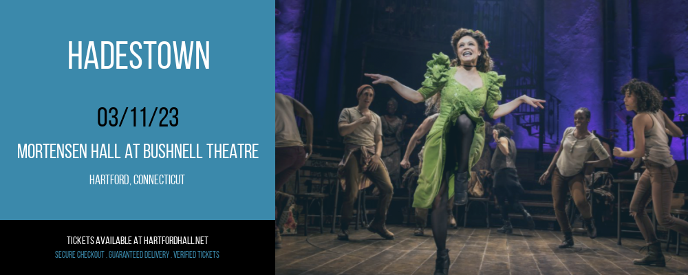 Hadestown at William H. Mortensen Hall tickets Hadestown at William H. Mortensen Hall