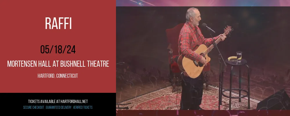 Raffi at Mortensen Hall at Bushnell Theatre