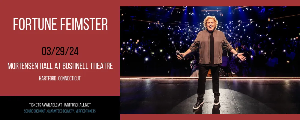 Fortune Feimster at Mortensen Hall at Bushnell Theatre