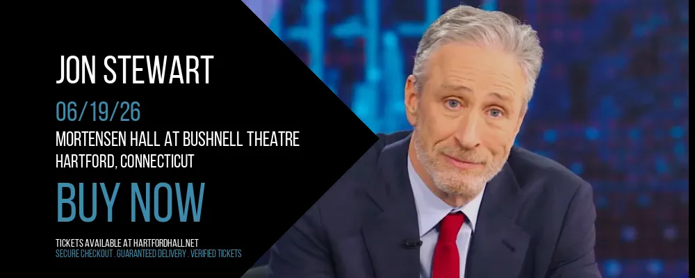 Jon Stewart at Mortensen Hall at Bushnell Theatre